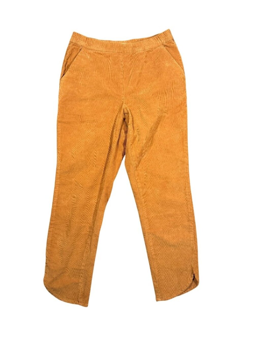 Marine Layer Tencel Allison Pant Women's Corduroy Mustard Gold 15628 Sm